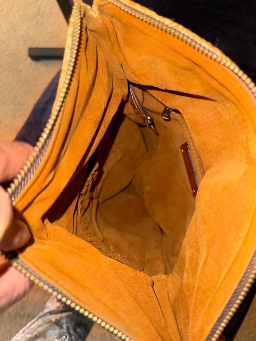 Patricia Nash Woven Straw Converter Backpack to Crossbody Bag Leather Trim - Picture 13 of 15